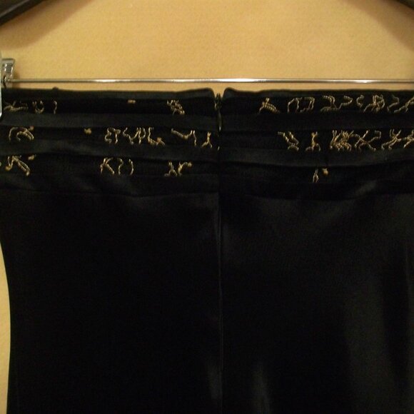 - ALLEN SCHWARTZ'S EVENING DRESS WOMEN SIZE 4- MADE in USA - Picture 6 of 12